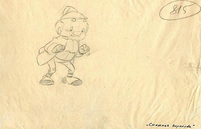 Как выглядели рабочие эскизы к советским мультфильмам Как выглядели рабочие эскизы к советским мультфильмам эскизы, мультфильмы