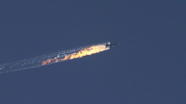 Су-24 сбитый Турцией