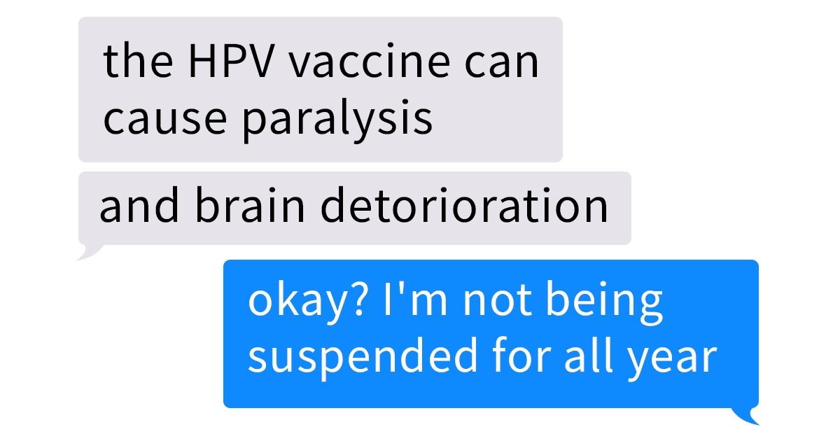 Anti-Vaxxer’s Child Gets Vaccinated At School, Has The Worst Time Explaining It To Their Mom