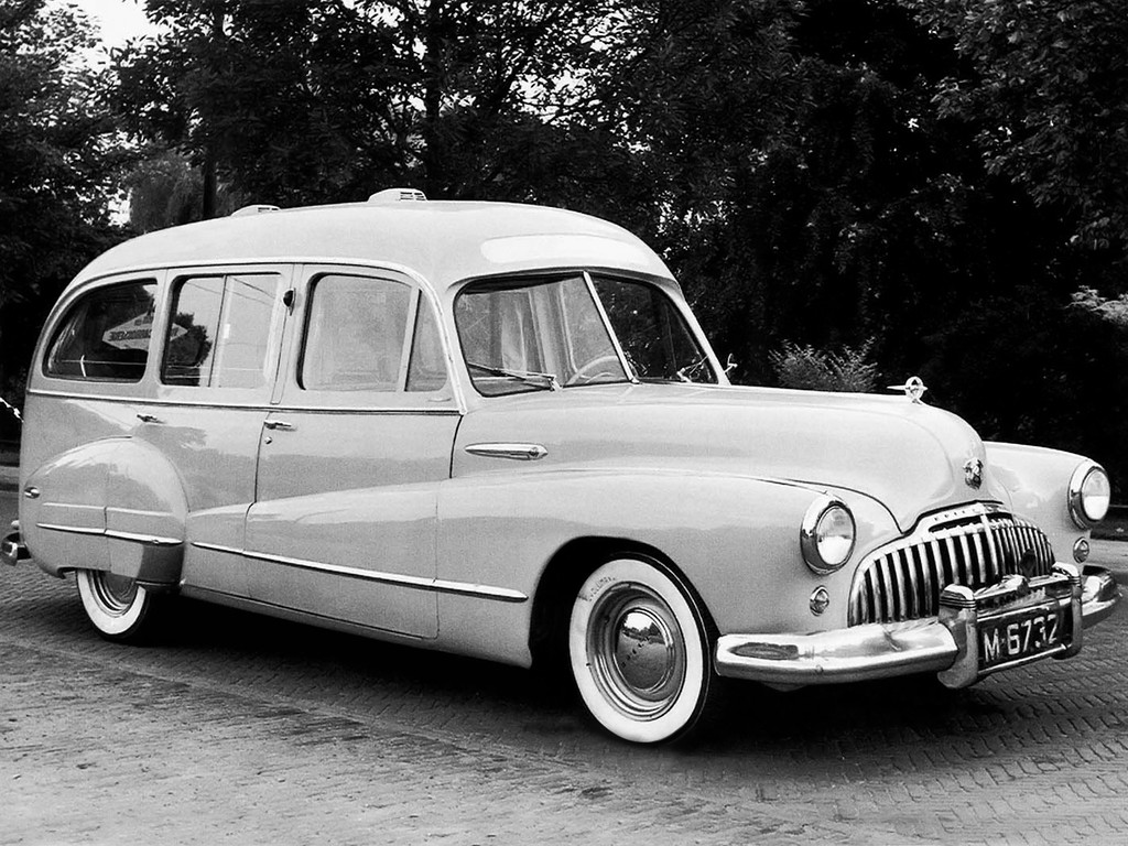 12. Buick Super Ambulance by Visser '1946 катафалк, скорая, универсал