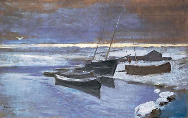 К.Коровин "Мурманский берег"