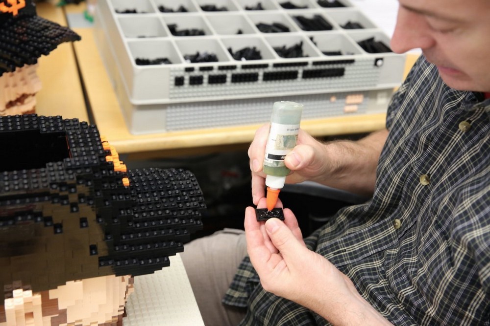 Создание скульптур из Lego