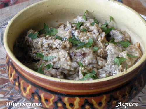 Шнельклопс - мясо по- немецки Шнельклопс - мясо по- немецки