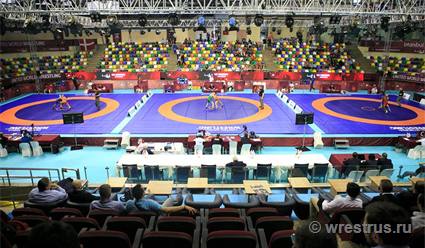 Международный турнир по вольной борьбе собрал во Владикавказе более 4 тыс. зрителей
