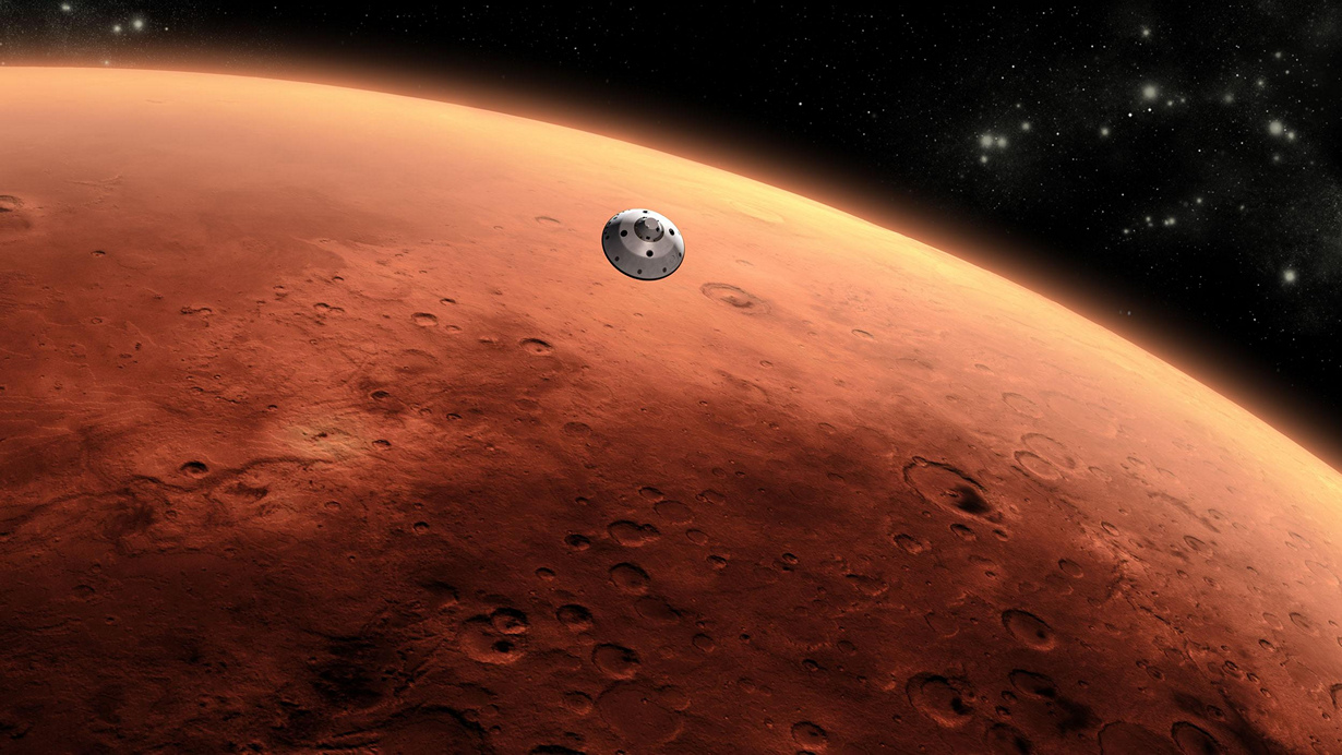 Марс населён роботами. Если быть точным, на данный момент численность «населения» Марса составляет семь роботов. (NASA/JPL-Caltech)