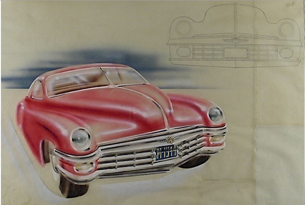 Concept design for Cadillac sketch, автодизайн, дизайн