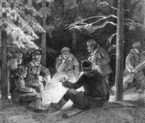 КАК ПАРТИЗАНУ УСТРОИТЬ КОСТЁР БЕЗ ДЫМА КАК ПАРТИЗАНУ УСТРОИТЬ КОСТЁР БЕЗ ДЫМА