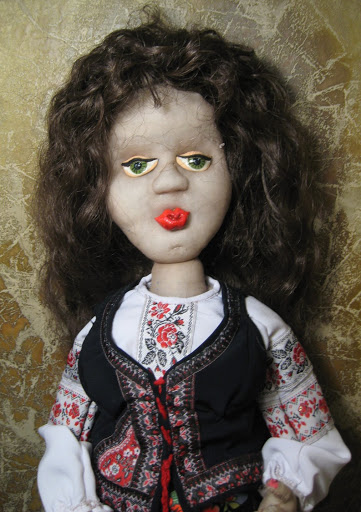 Садовая кукла "Великолепная Солоха" от Заполарии
