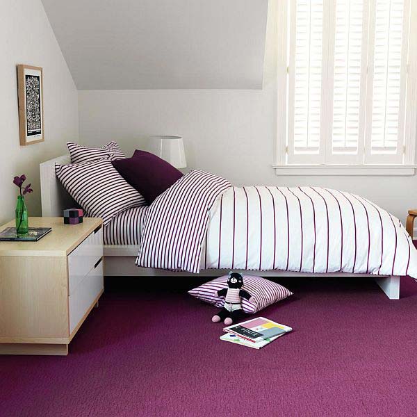 фиолетовый цвет в интерьере, фиолетовый дизайн, красивые интерьеры, пурпурный цвет в интерьере