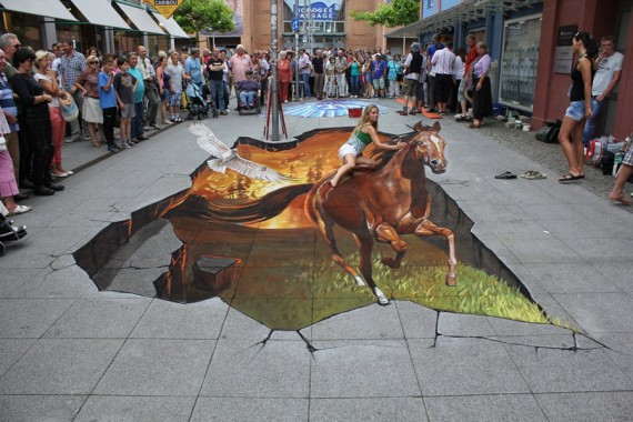 3D Street Art Николая Арндта