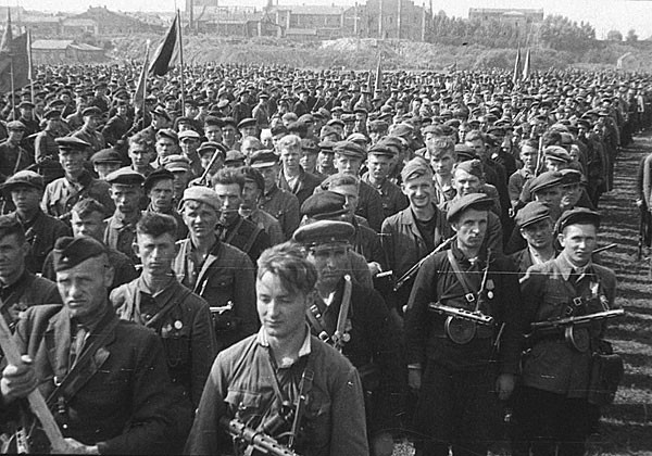 Партизанский парад в Минске. Памятная дата война, история