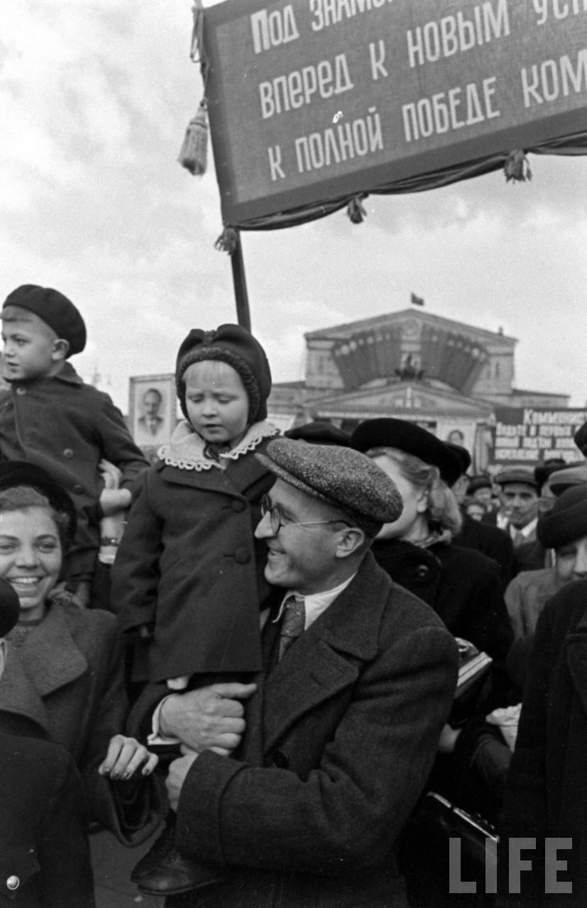 Москва 1947 года глазами американца американец, история, москва, фото