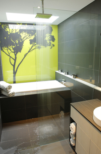 Современный Ванная комната Contemporary Bathroom