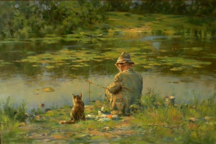 пейзажи художник Николай Соник - 07