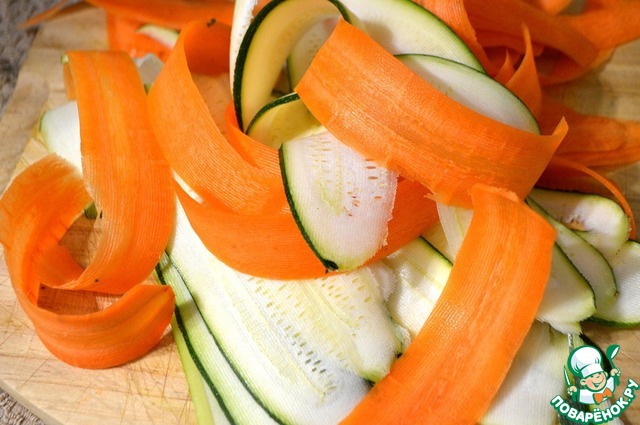 Простая овощная запеканка с куриной грудкой Простая овощная запеканка с куриной грудкой
