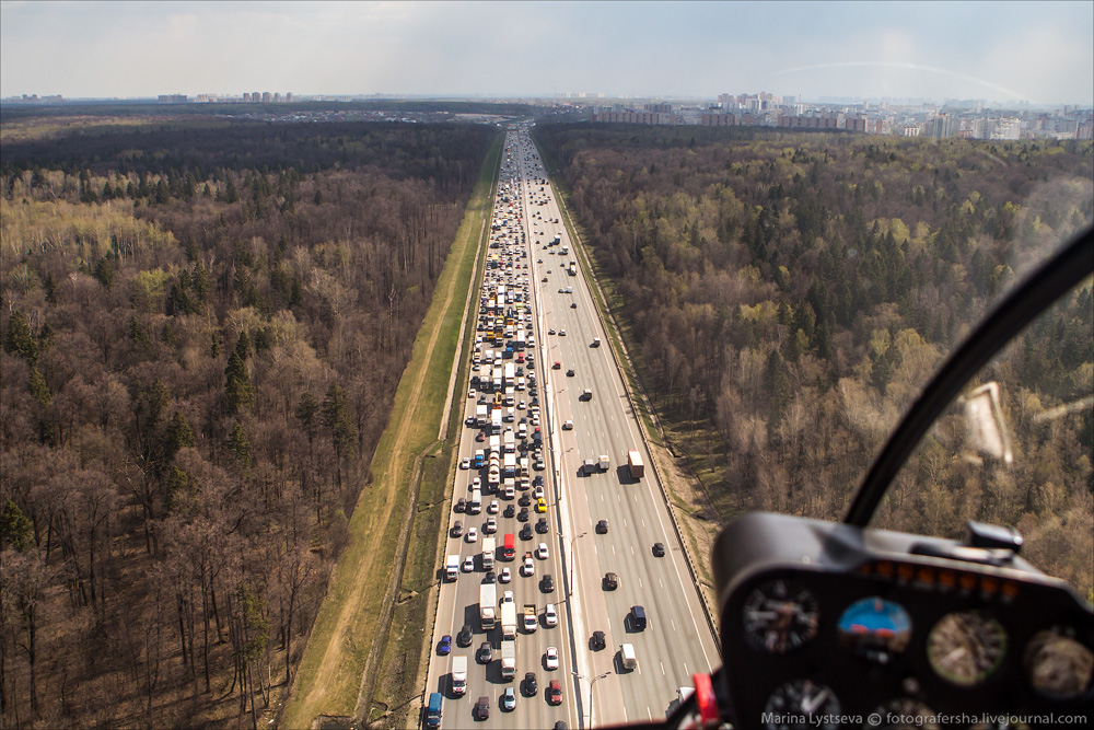 Пробки на МКАД 29.04.2015