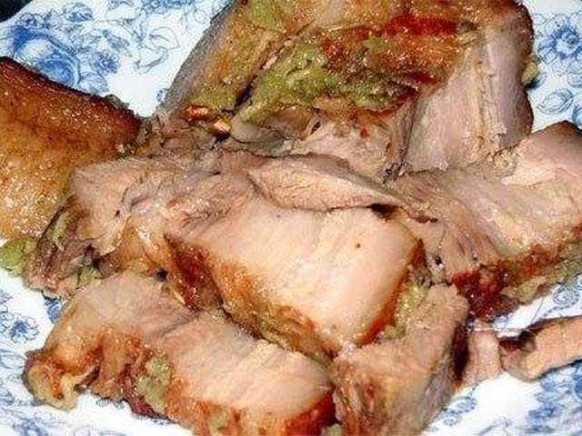 Вкусное сало в домашних условиях в луковой шелухе Вкусное сало в домашних условиях в луковой шелухе