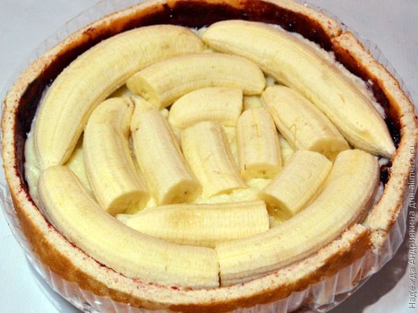 рецепт пирога с бананами с фото онлайн рецепт пирога с бананами с фото