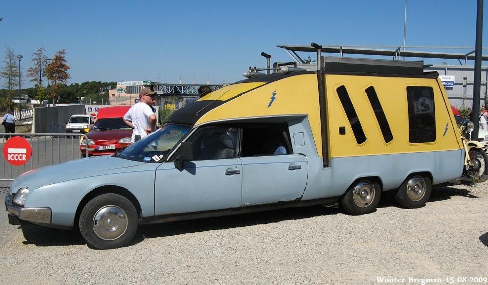 Шестиколесный Citroen Шестиколесный Citroen CX Tissier, SixWheeler, citroen