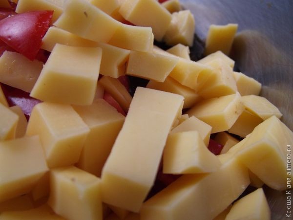 салат из сыра