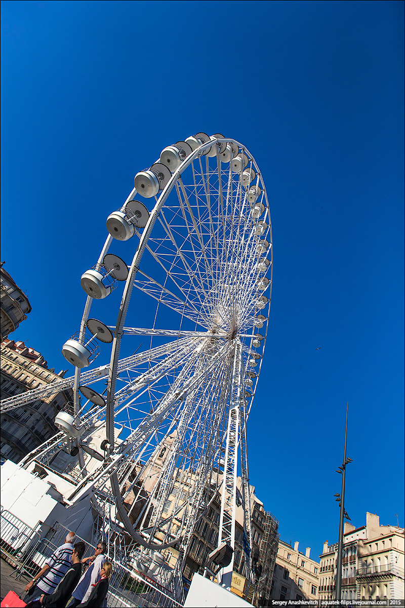 Старый порт в Марселе / The old port in Marseille