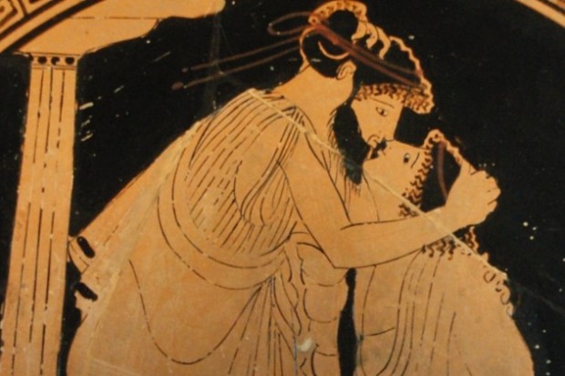 Древнегреческая роспись, мужеложество