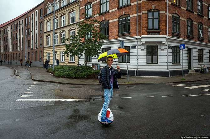 Прогулка по необычному городу Дании