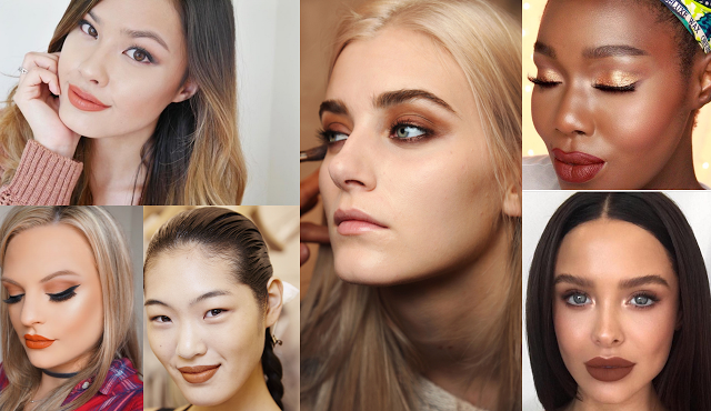 pumpkin spice makeup inspiration
