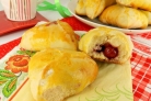 Пирожки духовые с вишней