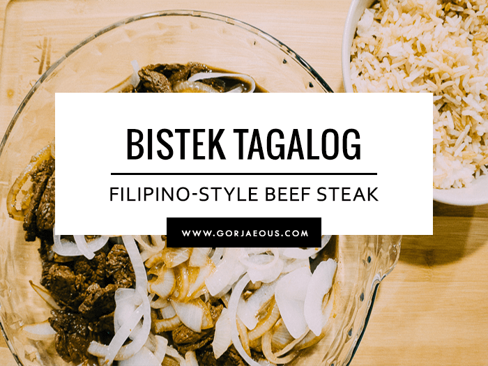 Bistek Tagalog (Filipino-style Beef Steak) Cover | SCATTERBRAIN