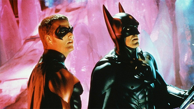 Бэтмен и Робин, 1997 Джордж Клуни знаменитости, позор, роли