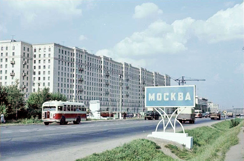 Москва, 1958: Studebaker, Студебеккер, военная техника