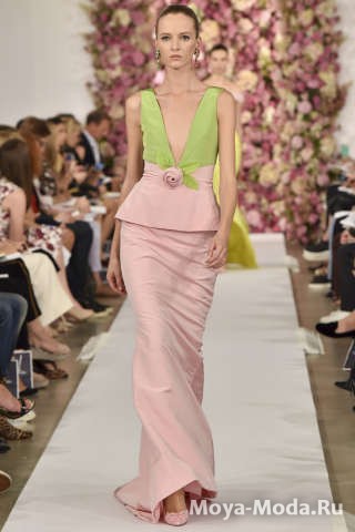 Модные юбки весна-лето Oscar de la Renta