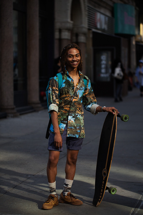 On the Street…Fifth Ave., New York