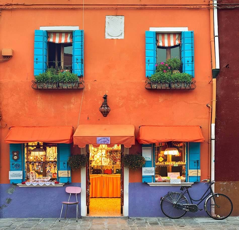 Бурано — островной квартал Венеции