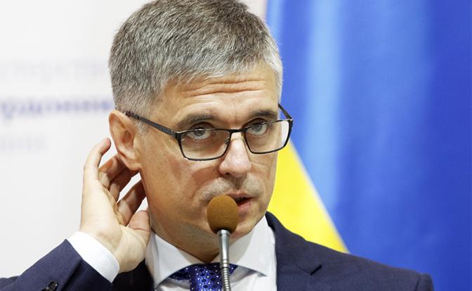На фото: министр иностранных дел Украины Вадим Пристайко