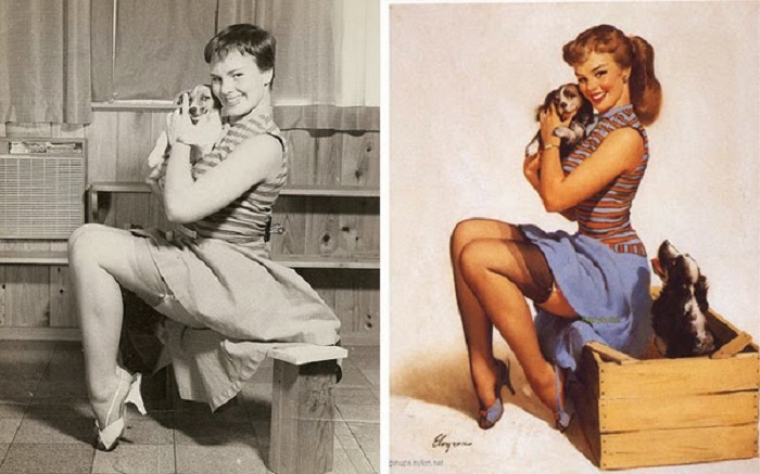 Pin-Up-девушки и их реальные прототипы. Pin-Up-девушки и их реальные прототипы.