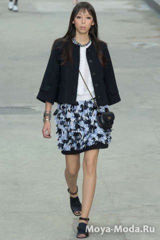 Модные юбки весна-лето 2015 Chanel