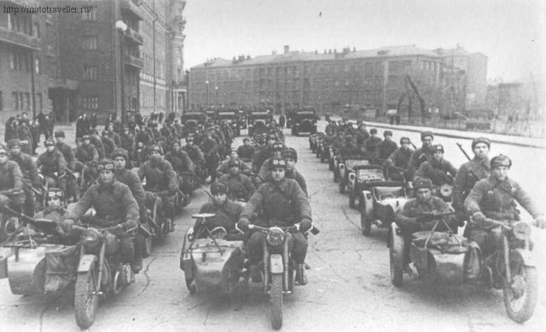 фотография мотоциклов второй мировой войны мотоциклы ссср