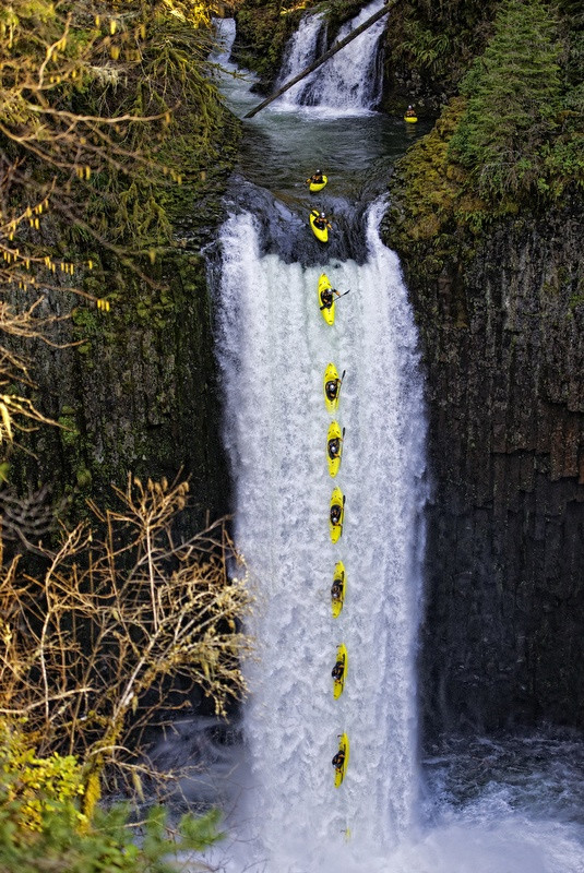 Водопад Абикуа спорт, фото, фотограф