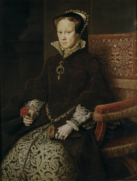 Mary I of England,    .