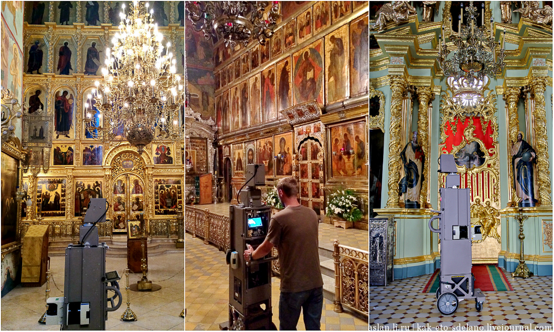 Как делают панорамы для Google Street View