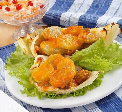 Лодочки из капусты - вкусное блюдо из самых простых продуктов