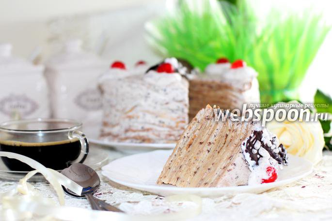 Блинный торт с Маскарпоне