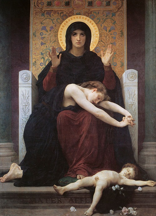 «Дева утешения». (1877). Автор: William Bouguereau. «Дева утешения». (1877). Автор: William Bouguereau.