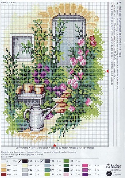 Схемы для вышивки крестом картин классиков