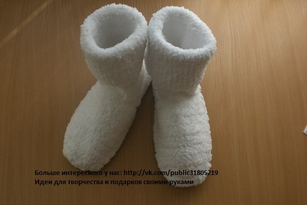 Вязаные угги своими руками Вязаные угги своими руками