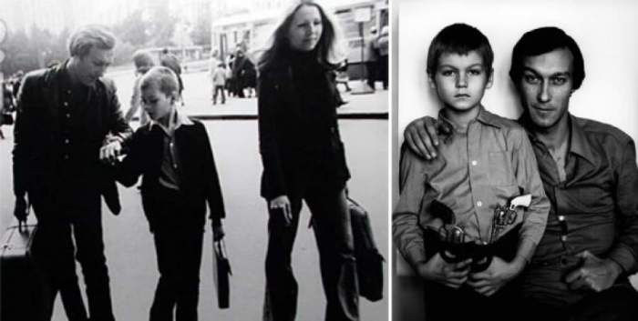 Фотографии без глянца: Советские знаменитости со своими детьми