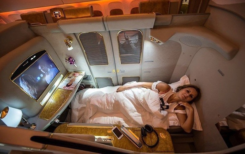 19. Полёт первым классом на авиакомпании Emirates. интересное, удивительные фотографии, фото