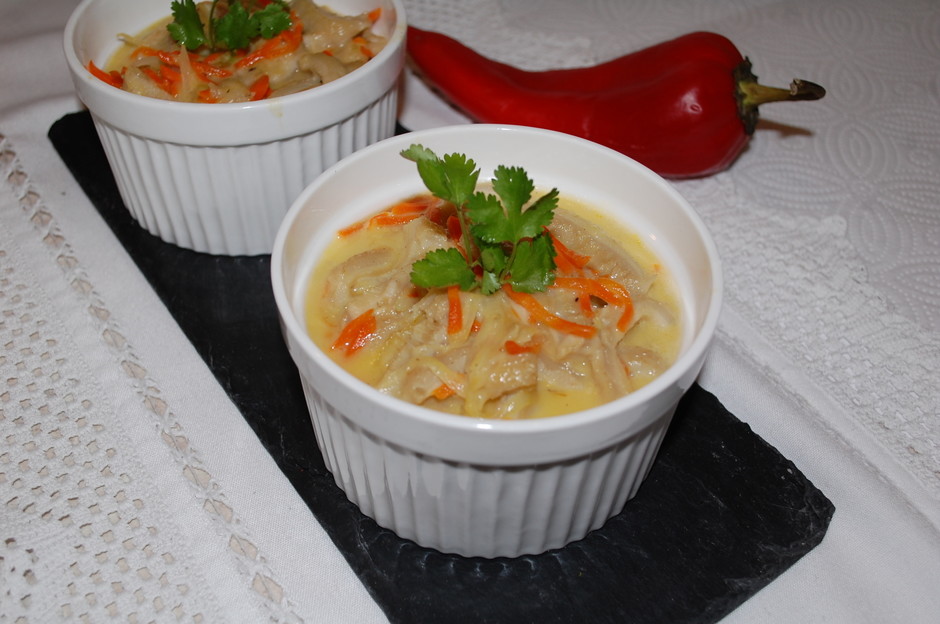 Рубец говяжий, запечённый в сметане.Вкусное блюдо, убедитесь сами! Рубец говяжий, запечённый в сметане.Вкусное блюдо, убедитесь сами!